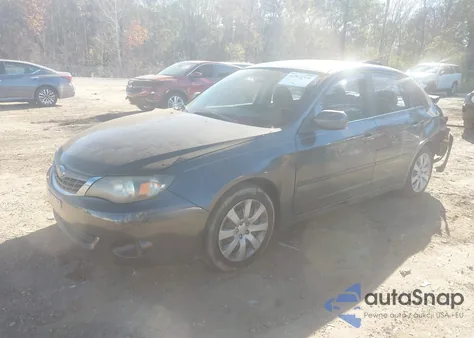 2009 Subaru Impreza 2.5I из США, поврежденный, VIN JF1GE61639H506786